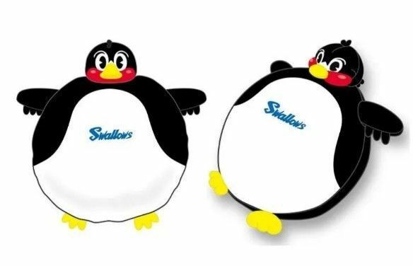 ヤクルトスワローズ つば九郎 まんまるおなかクッション