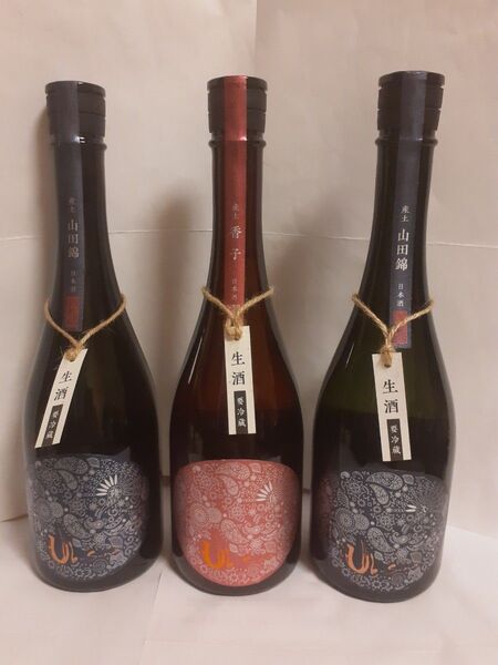 期間限定商品 プレミアム日本酒 産土 香子 五農醸 山田錦 二農醸 山田錦 六農醸 飲み比べ 720ml 3本セット