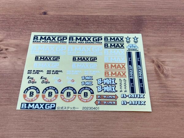 ミニ四駆 FORCE LABO BMAX ステッカー