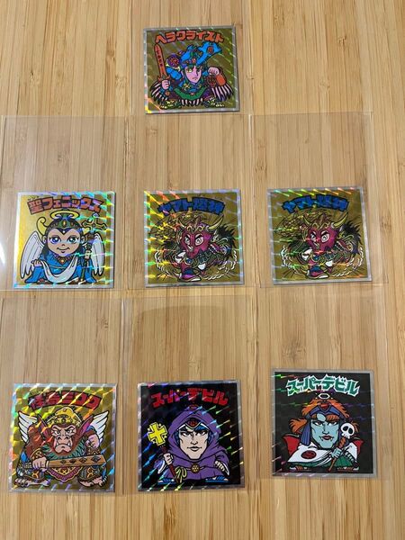ヘッドだらけのビックリマンチョコ 7枚セット ビックリマンシール