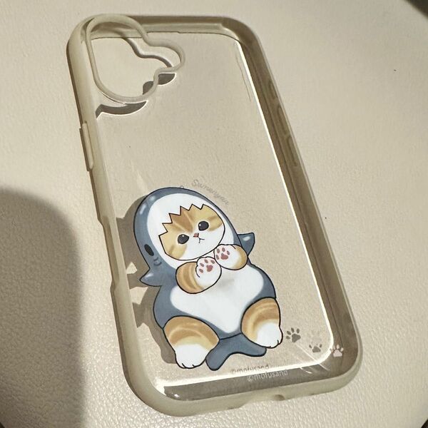 グルマンディーズ gourmandise iPhone 16用 IIIIfit Clear ケースmofusand モフサンド