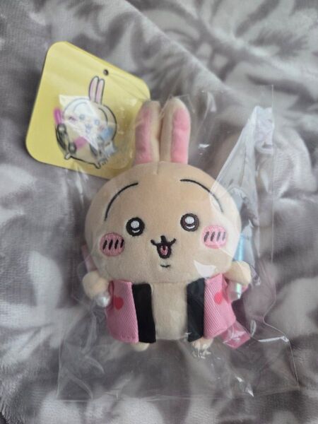 ちいかわ うさぎ オタ活 ぬいぐるみキーホルダー