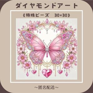 【ダイヤモンドアート】 ビーズアート 特殊ビーズ 30×30
