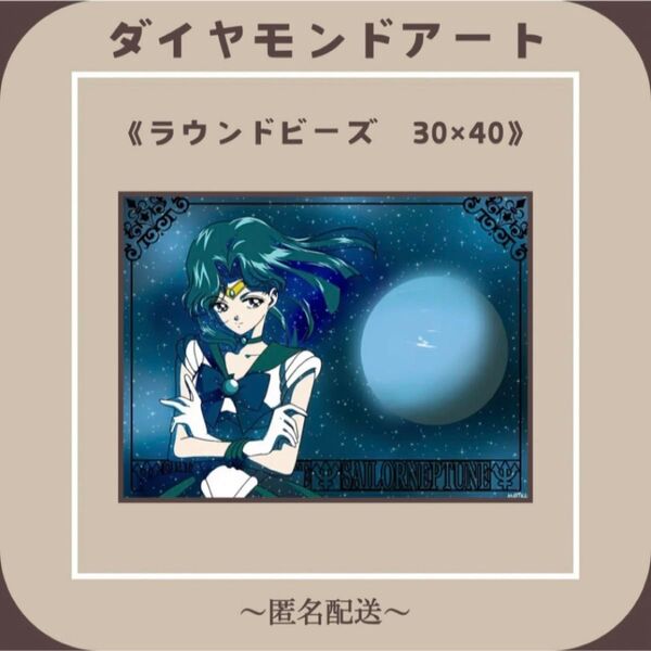 【ダイヤモンドアート】 ビーズアート ラウンドビーズ 30×40