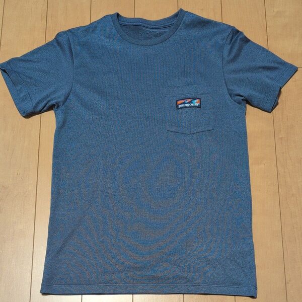 patagonia パタゴニア ポケット付き 半袖Tシャツ XS 波タグ