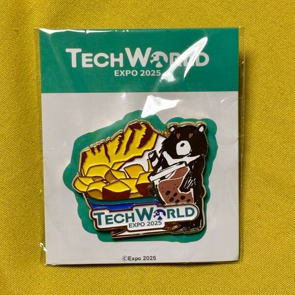大阪万博 EXPO2025 ピンバッジ TECH WORLD 非売品 関西万博