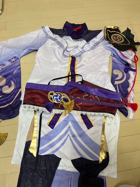 原神 雷電将軍 コスプレ フルセット 2XL