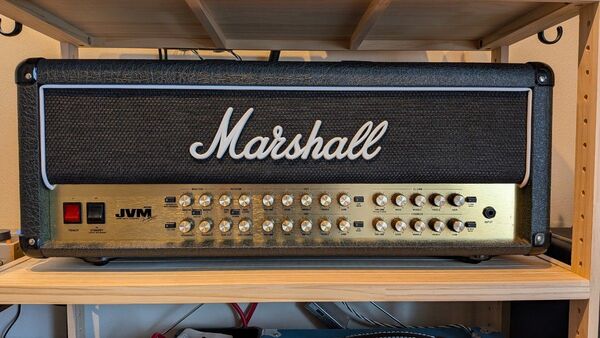 Marshall アンプ JVM410H ヘッドアンプ 真空管 50W化