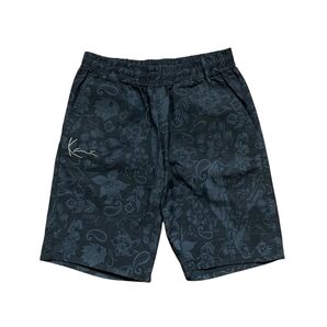 【美品】Karl Kani ボタニカル柄ショートパンツ