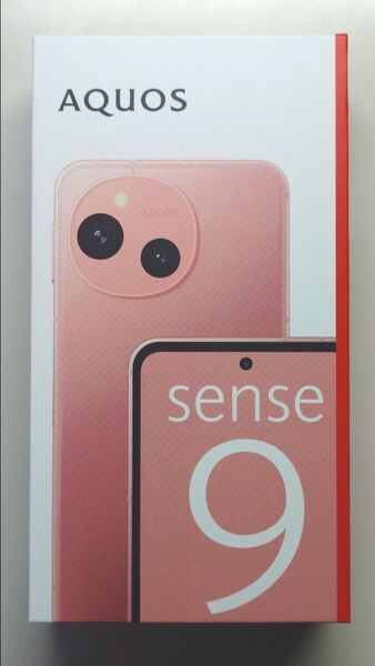 【新品・未開封品】AQUOS sense9 SH-M29 6GB/128GB SIMフリー コーラル