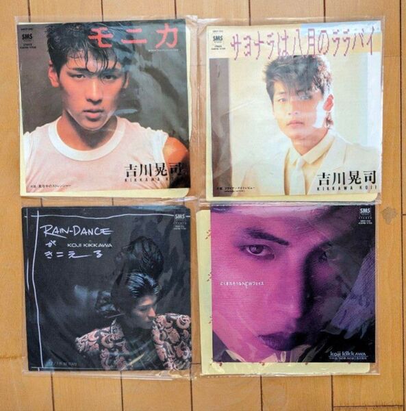 吉川晃司レコード EPシングル モニカ RAIN-DANCEがきこえる