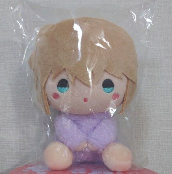 セガ ラッキーくじオンライン「名探偵コナン -もこもこリラックスタイム-」B賞:ぽわぽわおすわりぬいぐるみ 灰原哀