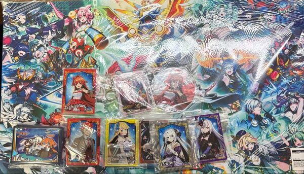 デュエプレフェス スリーブ プレイマット キャラクターグッズまとめ売り プレイ用 バラ売り不可 値下げ可能