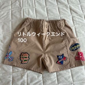 ショートパンツ ハーフパンツ しまむら リトルウィークエンド