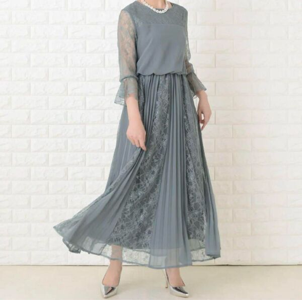 【大きいサイズ】Lace Ladies ロングワンピース ドレス サイズXXL
