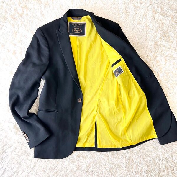 ZARA MAN テーラードジャケット ブラック 総裏 サイズ36