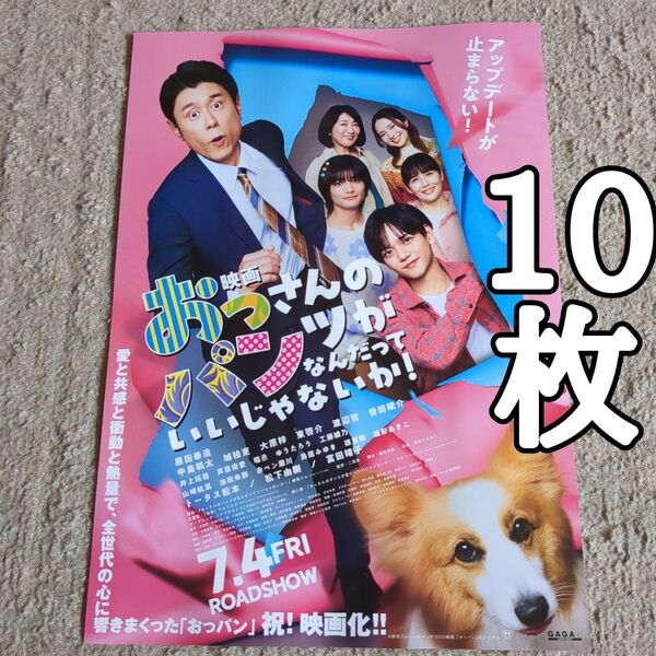 おっさんのパンツがなんだっていいじゃないか!の映画フライヤー チラシ10枚セット