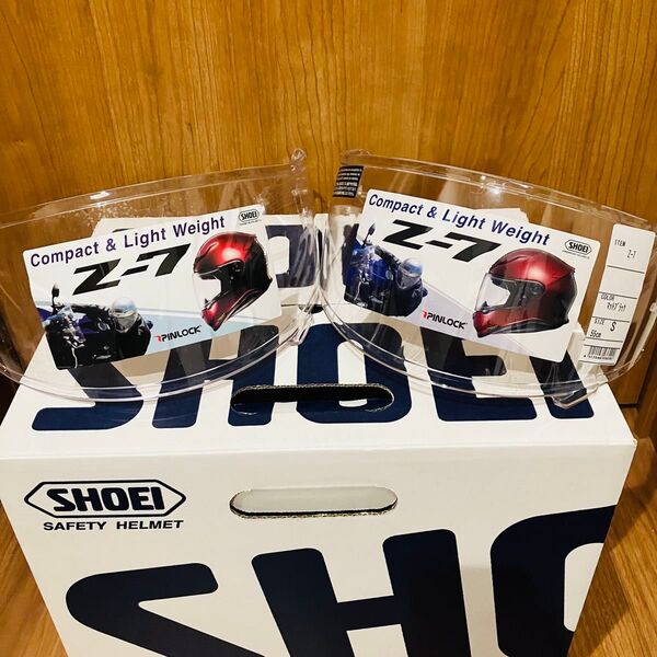 新品未使用 SHOEI Z-7 クリアシールド2枚セット