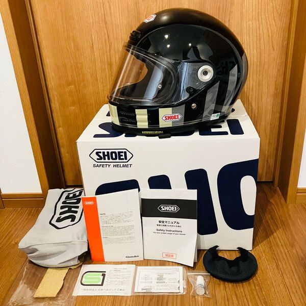美品 SHOEI グラムスター リザレクション 2022年10月製造 Mサイズ 付属品有り