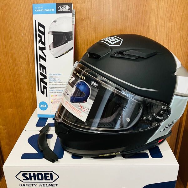 ほぼ未使用 数量限定 SHOEI Z-8 YONDER Lサイズ 新品ドライレンズ付き ライコランド限定モデル