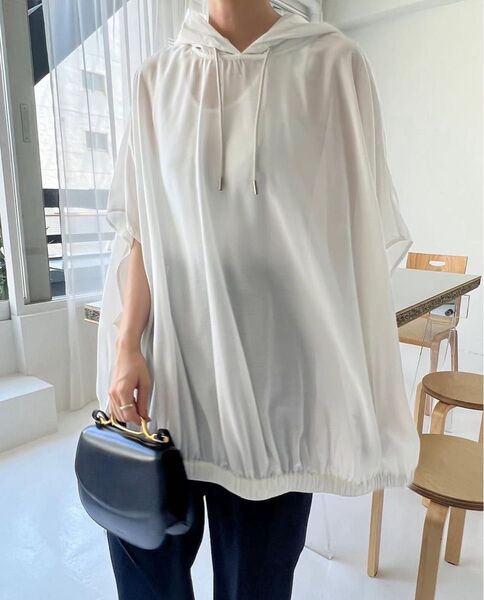 RIM.ARK【22SS状態良好】Light hoodie poncho