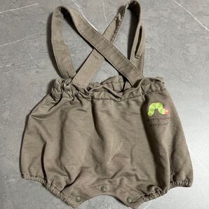 はらぺこあおむし サロペット かぼちゃパンツ 70サイズ