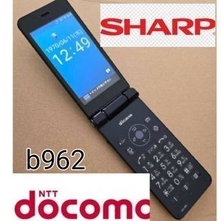 ドコモ AQUOSケータイ 4G SH-02K simフリー ガラホ ガラケー アクオス バッテリーsh44 日本通信等 b962