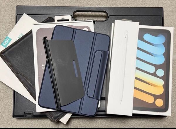 週末限定価格 iPad mini 6 Wi-Fi 256GB 純正Pencil + Folio