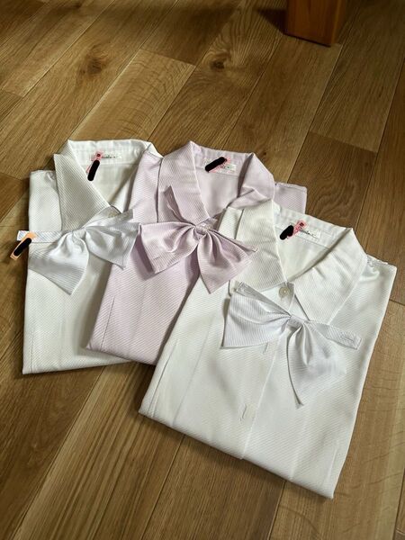 ボンマックスRizal 事務服 長袖ブラウス 5号RB4530 S 3枚セット