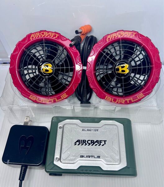 i 空調服 バートル エアークラフト BURTLE AIRCRAFT 19V セット
