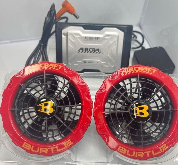 M1 空調服 バートル エアークラフト BURTLE AIRCRAFT バッテリーファンセット 19V