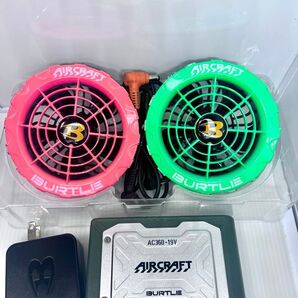 #11 空調服 バートル エアークラフト バッテリー ファン 19V