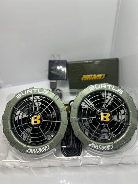 空調服 バートルエアークラフトBURTLE AIRCRAFT バッテリーファンセット 13v