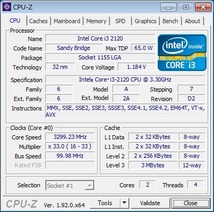 INTEL Core i3-2120 (3.30 GHz) LGA1155 ★中古正常品★ (1)_画像1