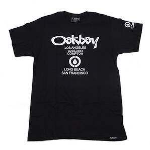 Oakbay Fits オークベイ REP YOUR CITY 半袖 Tシャツ (ブラック) (XL) [並行輸入品]