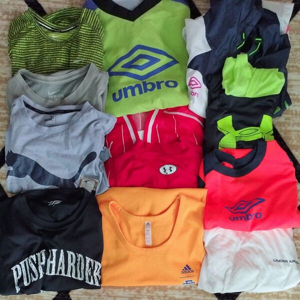 スポーツウェア まとめ売り NIKE adidas PUMA umbro 他サイズLとO