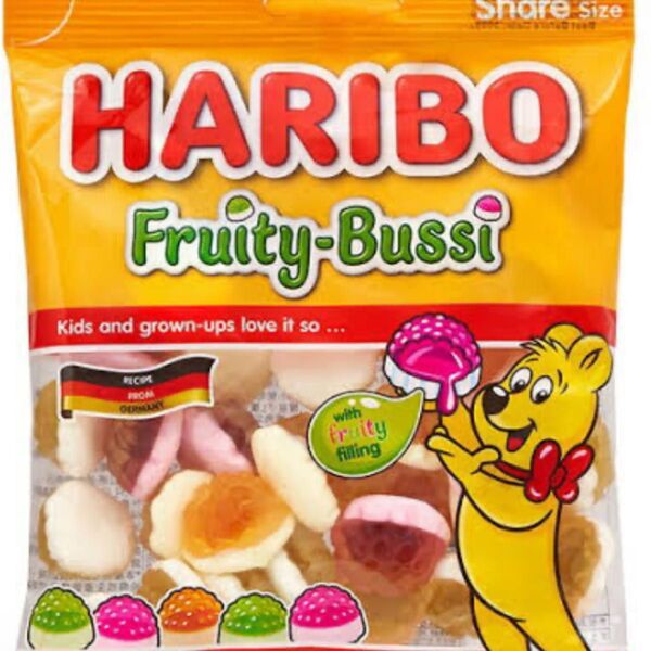 HARIBO 日本未発売 フルーティキッス マシュマログミ 三層グミ ハリボー 韓国 2袋 フルーティブッシュ 入手困難 ドイツ