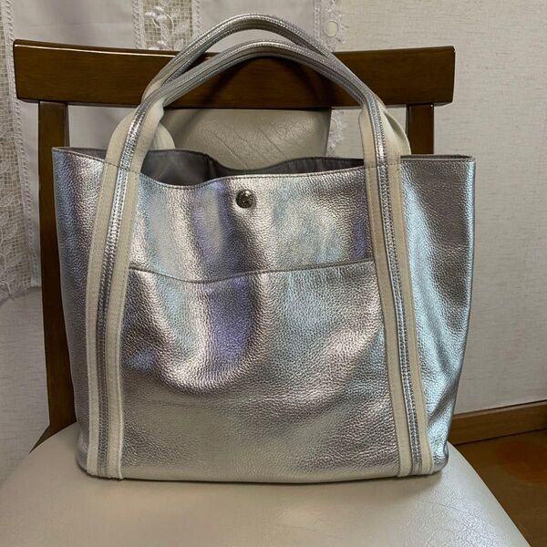 トプカピトートバッグ シルバー トプカピトレジャー TOPKAPI