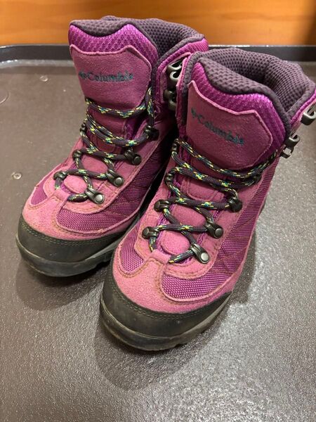 Columbia トレッキングシューズ パープル 登山靴 23.5㎝