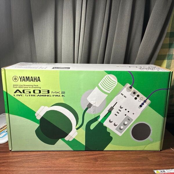 YAMAHA AG03MK2 ライブストリーミングパック ポップガード付属