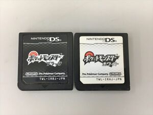 ゲームソフト ポケットモンスター ブラック ホワイト 2点セット NINTENDO DS 2505BKS157