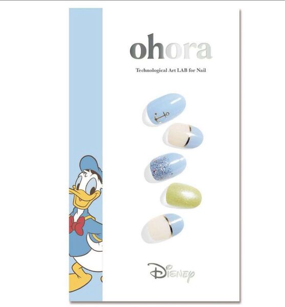 新品Disney・ohora セミキュアジェルネイルシール ドナルド