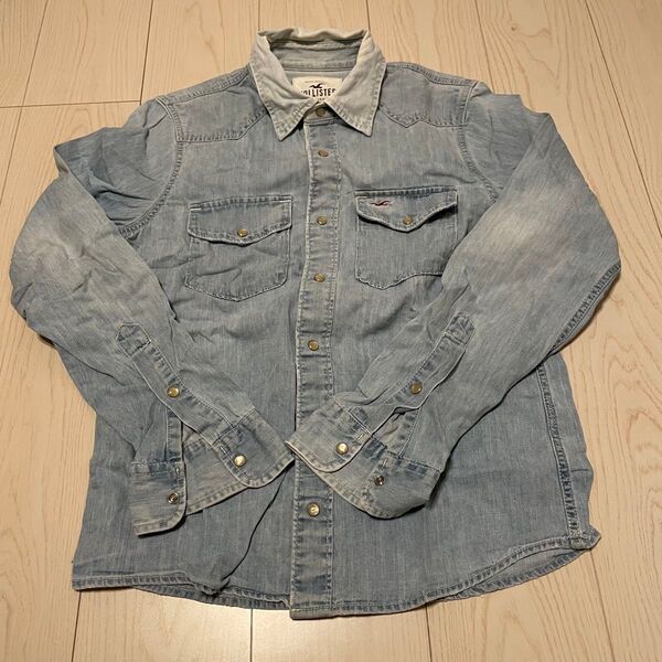 Hollister ホリスター デニム ダンガリー 長袖シャツ