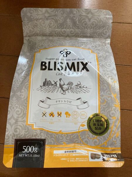 BLISMIX キャットフード チキンレシピ 500g