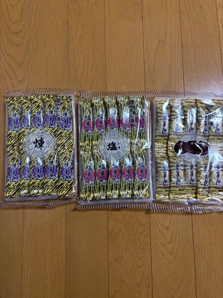 かし原 一口羊羹3種類 (煉羊羹 栗羊かん 塩羊かん)各10本入り 合計30本