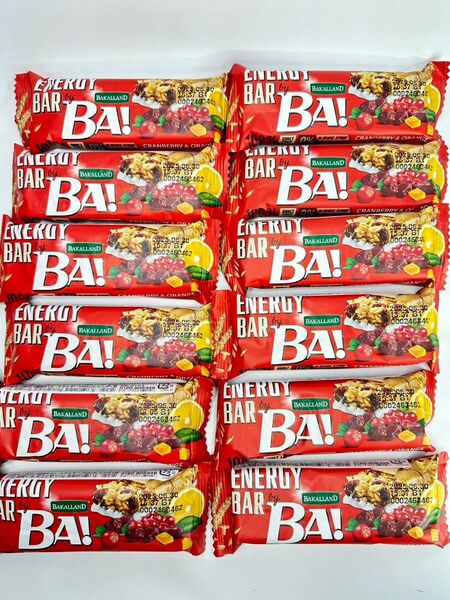 0195 BAKALLAND BA! デーツバー クランベリー&オレンジ 12本