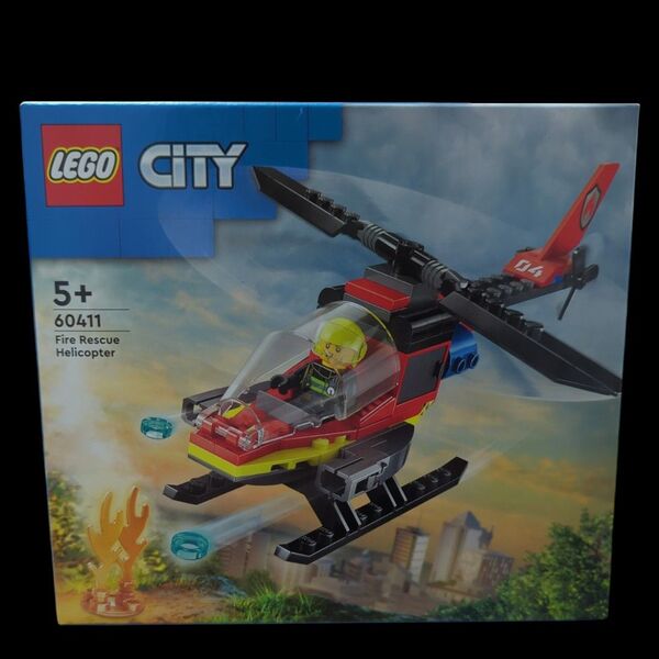 LEGO CITY 消防 レスキューヘリコプター Fire Rescue Helicopter (60411) 新品未開封