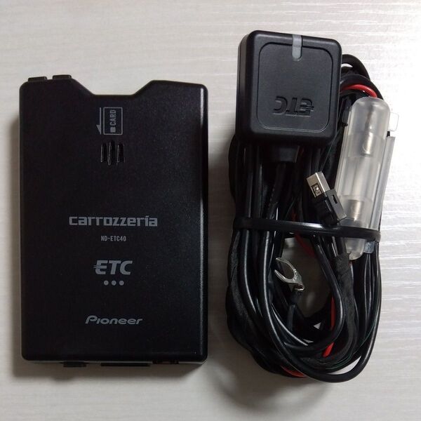 ETH0132【普通車登録】カロッツェリア ETC車載器 ND-ETC40 ノート外し