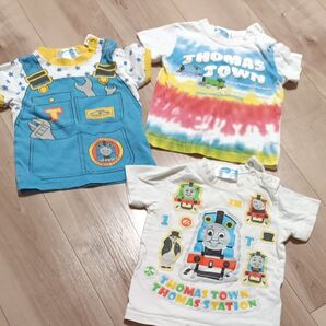 THOMAS TOWN 子供服 3枚セット トーマス 半袖Tシャツ