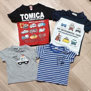男の子 半袖Tシャツ 4枚セット まとめ売り